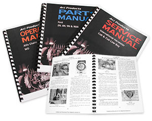 Operator, Service, and Parts Manuals