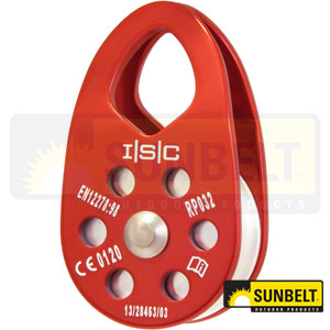 Pulley-ISC Medium Single Aluminum Item A-B1ABIRP032A