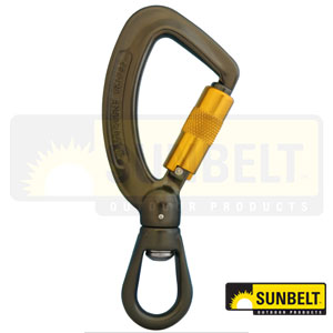 Carabiner-Twister TwistLock Aluminum Gate Opening 5/8