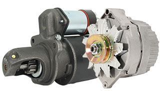 Shop Tractor Starters, Tractor Alternators and othere electrical parts